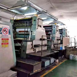 現有全張二手印刷設備